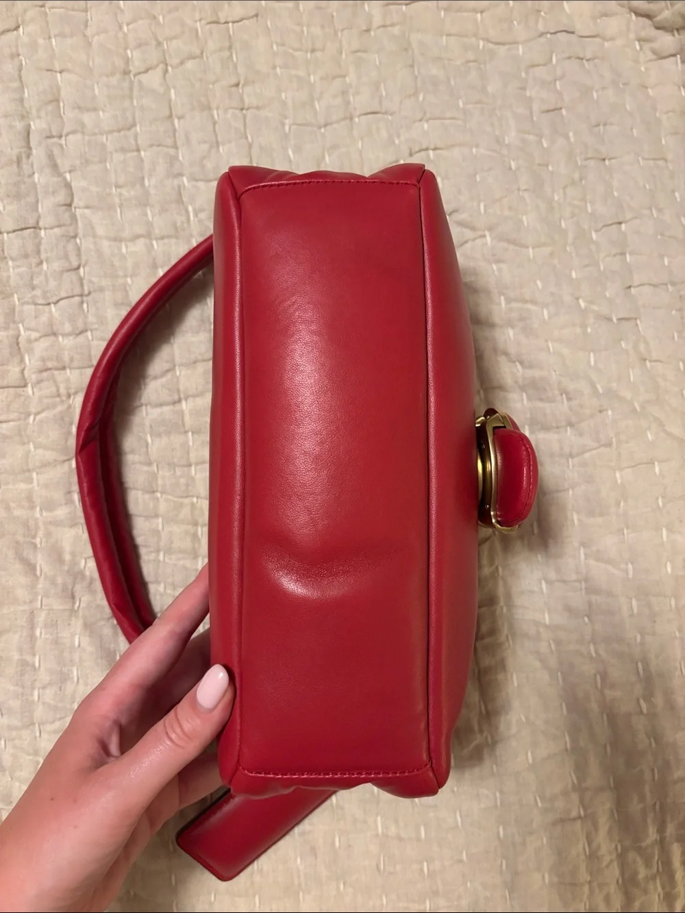 Coach Red Pillow Tabby Shoulder Bag 26